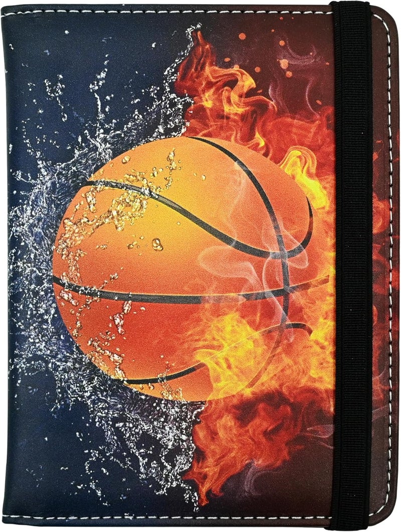 bassyil Basketball Passport Holder for Women and Men PU Leather Passport Cover for Travel - Image 1